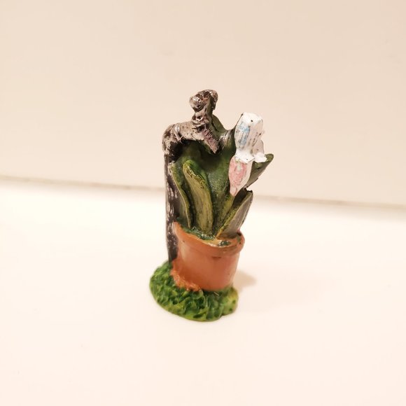 Fairy Garden Figurines, set of 3, Welcome, frog, Terrarium Accessories - Picture 4 of 6